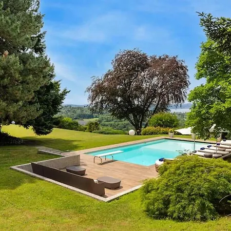Italian Lakes With Heated Pool Villa Besozzo